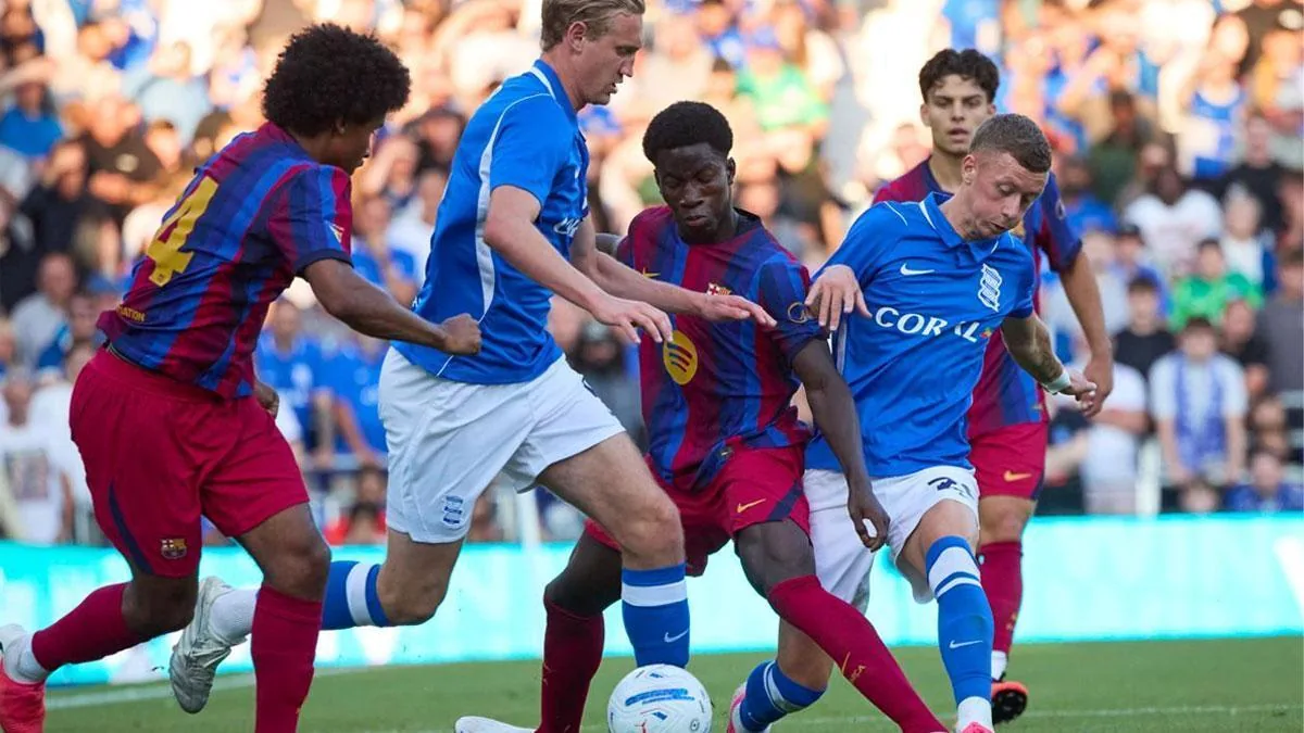 Birmingham City - Barcelona en directo: partido amistoso de pretemporada hoy, en vivo