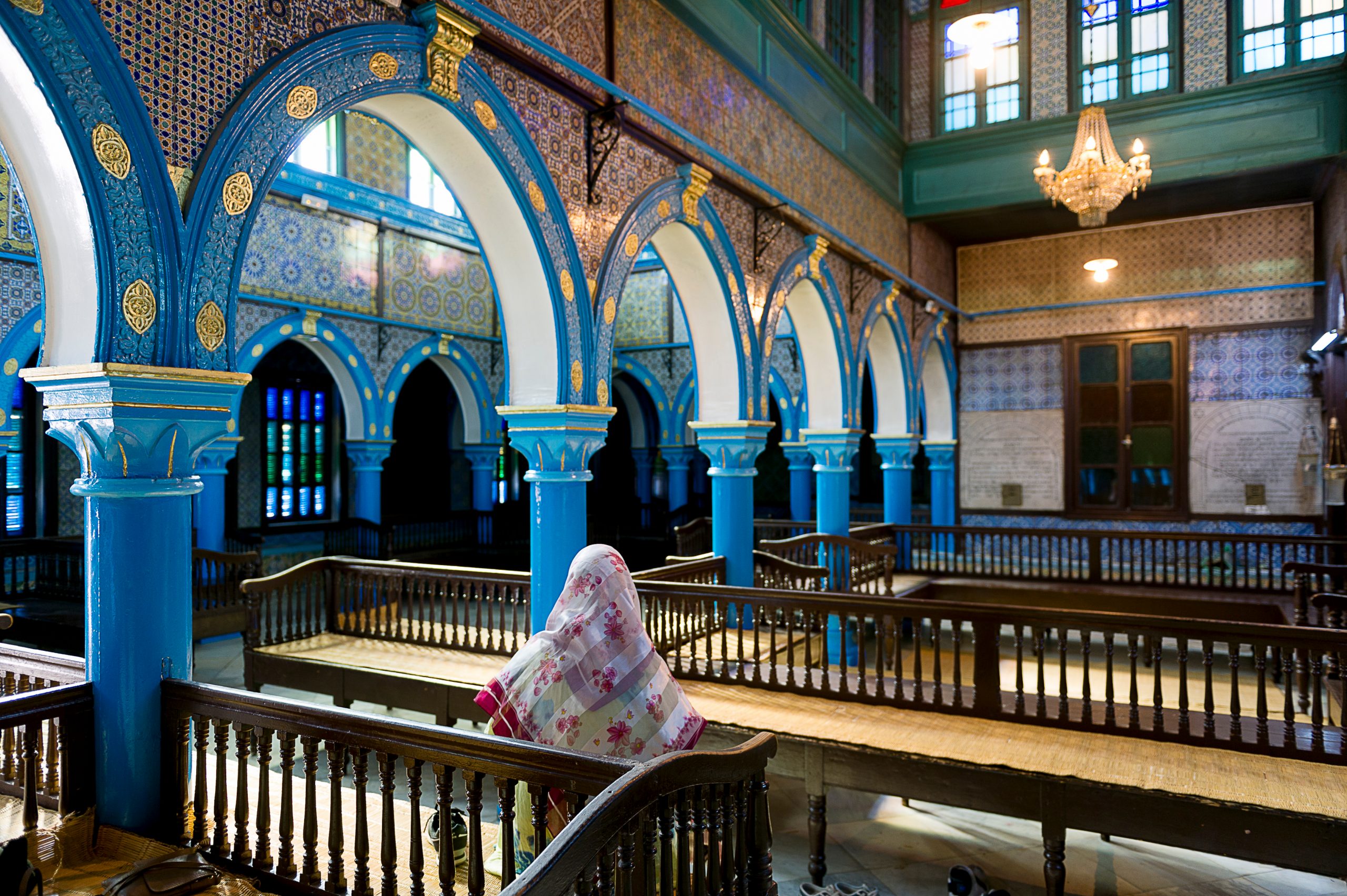 El Ghriba Synagogue, Djerba, Tunisia - the oldest synagogue in Africa