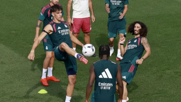 El Real Madrid ya está en Barcelona
