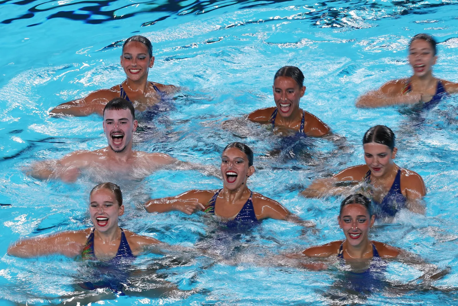 España se cuelga otra plata ante Rusia y aporta Esperanza a la sincro