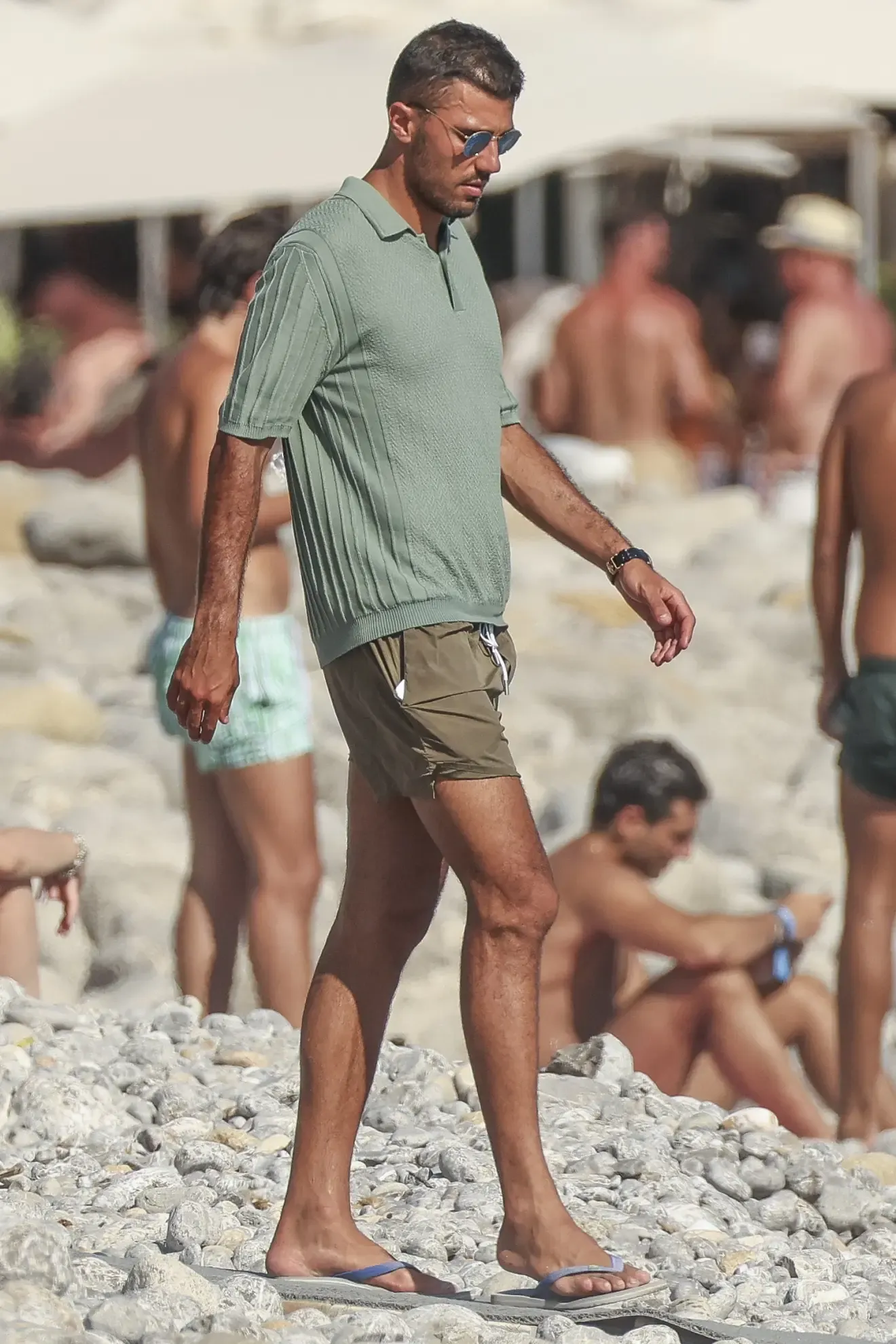 Rodri, durante sus vacaciones en Ibiza. ******EXCLUSIVE**********